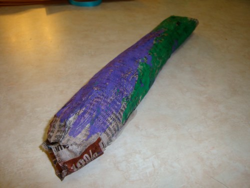 Paper Mache Eel
